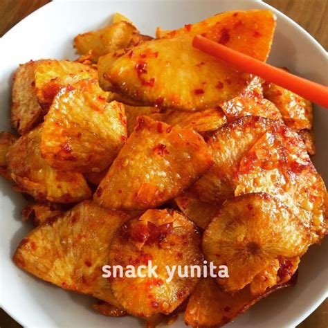 Jual Keripik Singkong Balado Pedas Manis Gram Shopee Indonesia