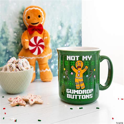 Shrek Gingerbread Man Not My Gumdrop Buttons Ounce Ceramic Camper