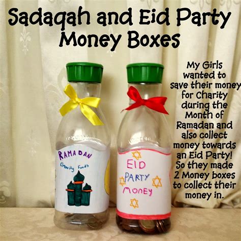 Karima S Crafts Sadaqah Money Box Tutorial 30 Days Of Ramadan Crafts