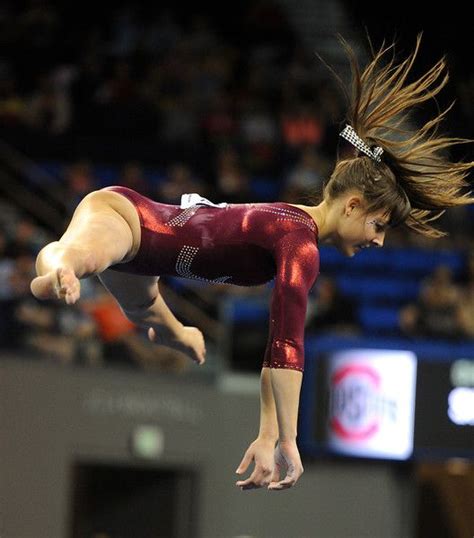 Lalabamas Sarah Demeo Performs Artistic Gymnastics Usa Gymnastics