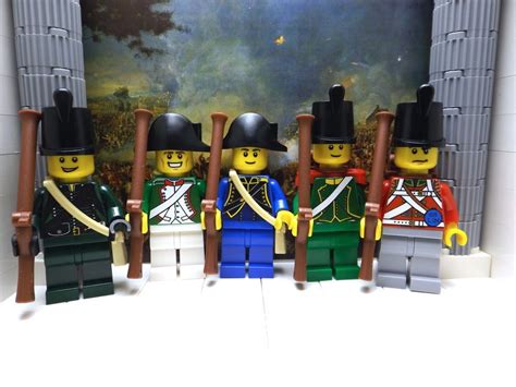 Lego PIRATES NAPOLEONIC WARS RUSSIAN Infantry Soldiers MINIFIGS Musket ...