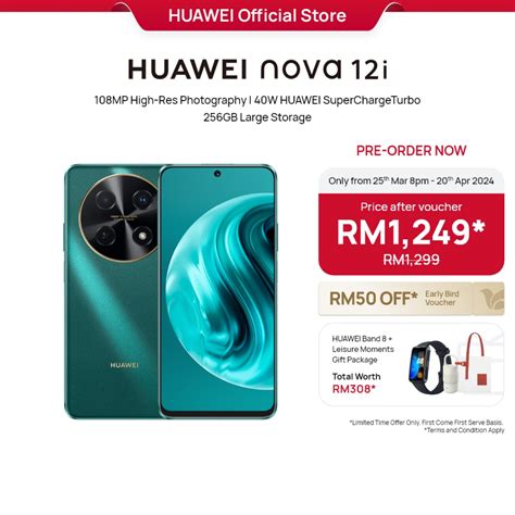 Huawei Nova 12i Price In Malaysia Specs RM1288 TechNave