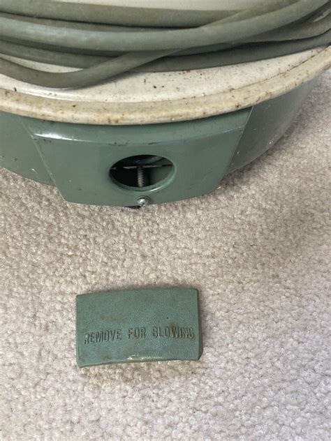 Ge Vintage General Electric Swivel Top Canister Vacuum Ebay