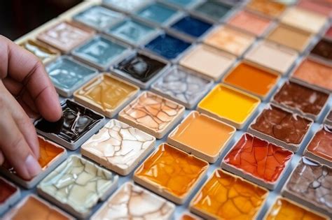 Premium AI Image Unveiling The Vibrant World Of Epoxy Grout For