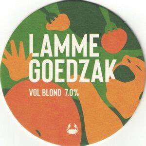 Bierviltjes Lamme Goedzak Scheldebrouwerij BelgiëCol BE 018639