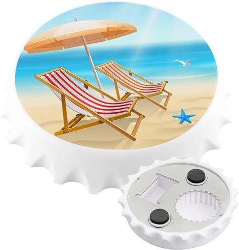 Amazon Beach Fridge Magnet Beer Magnetic Bottle Opener Summer