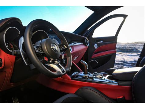 2024 Alfa Romeo Stelvio Quadrifoglio: 8 Interior Photos | U.S. News