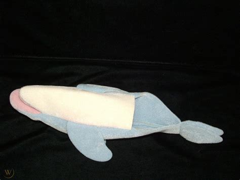 Baby Einstein Legends Lore Dolphin Puppet Bath Scrub A Dub Vintage