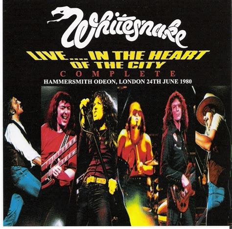 Whitesnake Live In The Heart Of The City Complete 2004 Cd