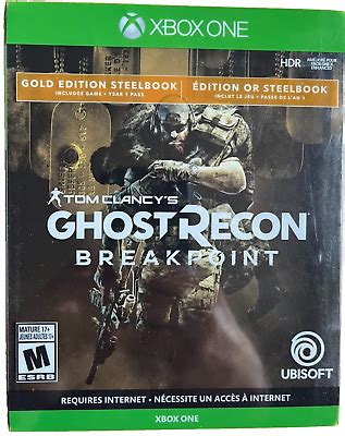 Tom Clancy S Ghost Recon Breakpoint Gold Edition Steelbook Xbox One