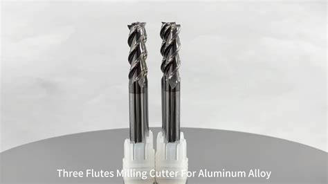 Dohre Hrc55 Solid Carbide 3 Flutes High Helix Highlight Aluminum End