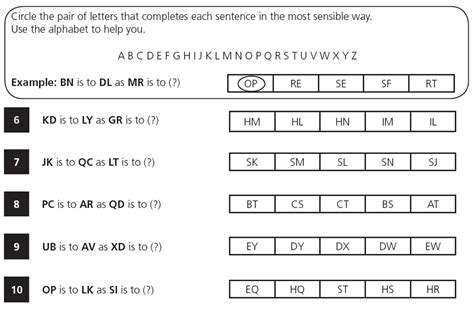 Plus Verbal Reasoning Codes Practice Paper Piacademy Tutors