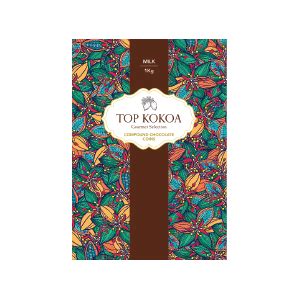 top kokoa compound chocolate coin milk sejati bakery
