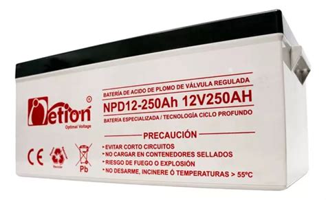 Batería Ciclo Profundo Netion 12v250ah Proinnnova