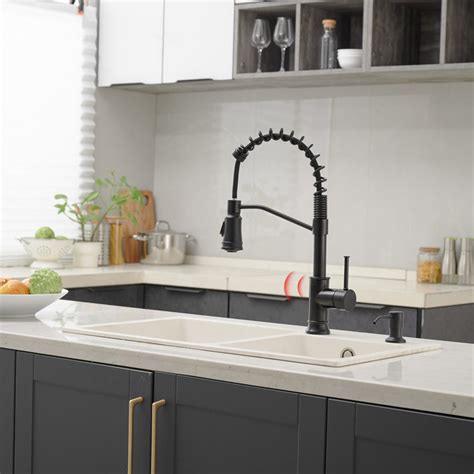 Flg Pull Down Touchless Kitchen Faucet Wayfair