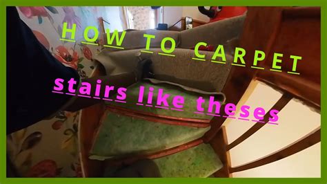 How To Fit Carpet On Stairs Winders YouTube