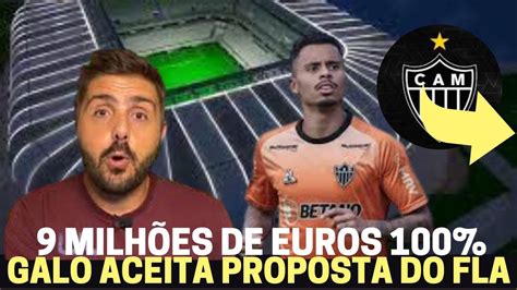 ACABOU DE ACONTECER GALO ACEITA PROPOSTA DO FLAMENGO NOTÍCIAS DO