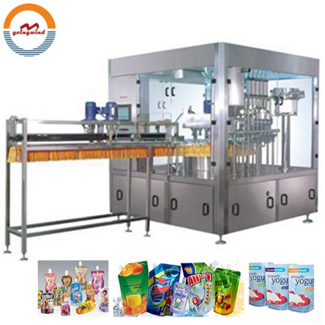 Stand Up Pouch Filling Machine Liquid Paste Bag Filling Machine