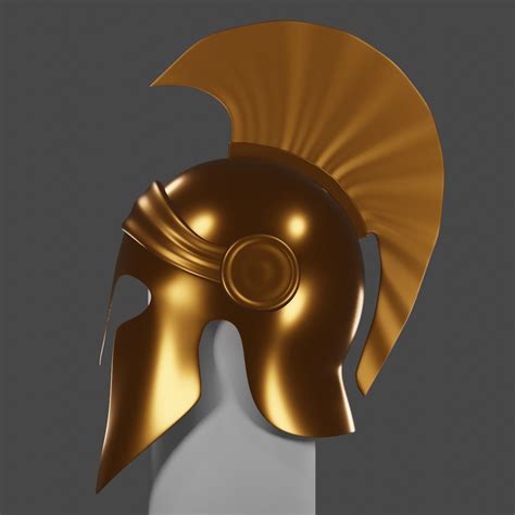 Spartan Helmet Free 3d Model Cgtrader