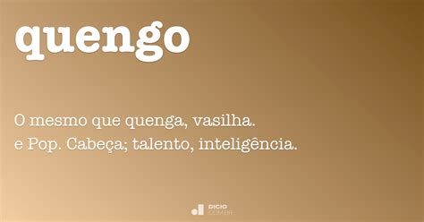 Quengo Dicio Dicionário Online de Português