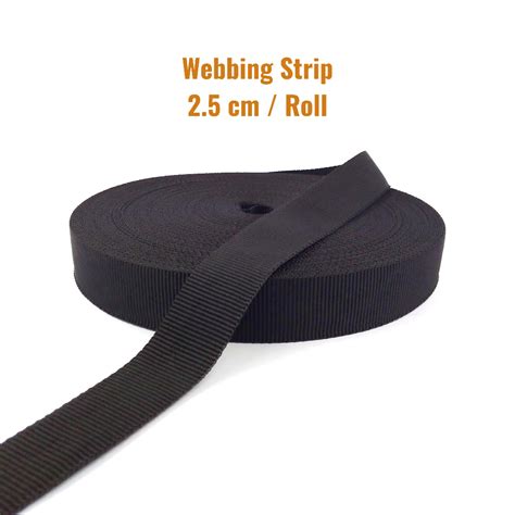 Jual Tali Webbing Bisban Tas Strip 2 5 Cm Shopee Indonesia