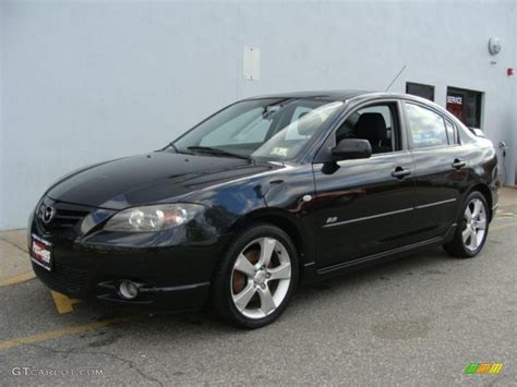 2004 Black Mica Mazda Mazda3 S Sedan 40064205 Photo 4