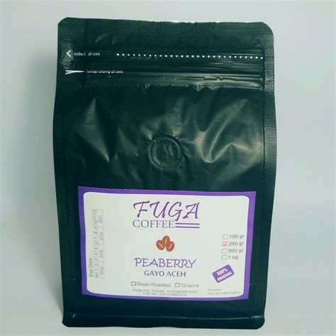 Jual Kopi Gayo Arabika Peaberry Bubuk Gram Di Lapak Kedai Aceh