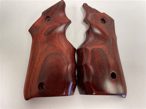 Altamont Wood Grips Ruger Mark Iv Super Rosewood Smooth Pistol Grips At