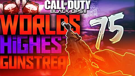 BO2 WORLD S HIGHEST GUNSTREAK 75 IN HARDCORE ON PC ShOoT Is Back