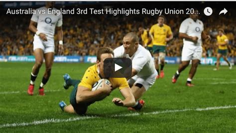 WATCH: Australia vs England 3rd test highlights - Ruck