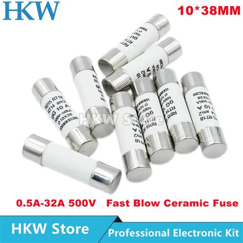 Pcs Fast Blow Ceramic Fuse X Mm Fuses V A A A A A