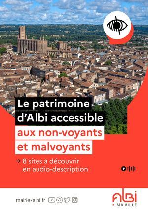 The Heritage Of Albi Accessible To The Blind And Visually Impaired