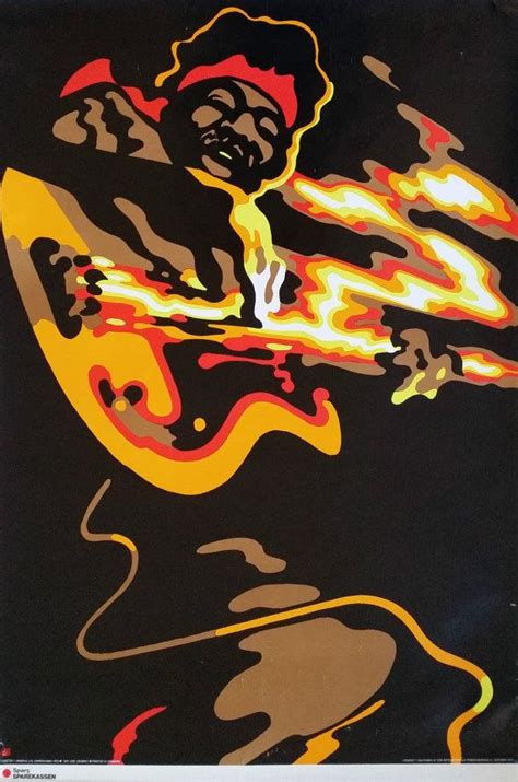 Jimi Hendrix Original Vintage Poster By Outofcopenhagen Hey Joe