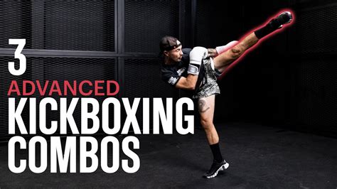 3 Advanced Combinations Kickboxing Training Tutorial Youtube