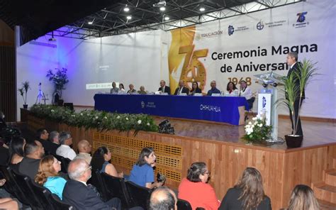 Celebran el 75 aniversario del Instituto Tecnológico de Chihuahua con