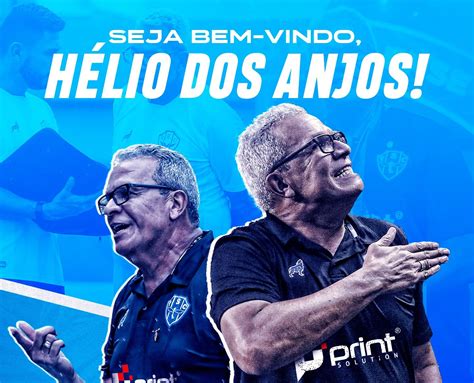 Paysandu anuncia a contratação do técnico Hélio dos Anjos