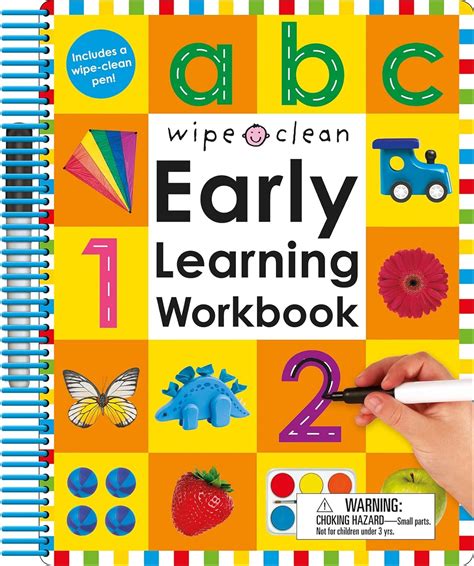 Wipe Clean Early Learning Workbook Priddy Roger 9780312513412