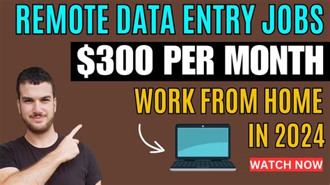 Remote Data Entry Jobs Easy Work From Home Jobs Make Money Online 2024 Youtube