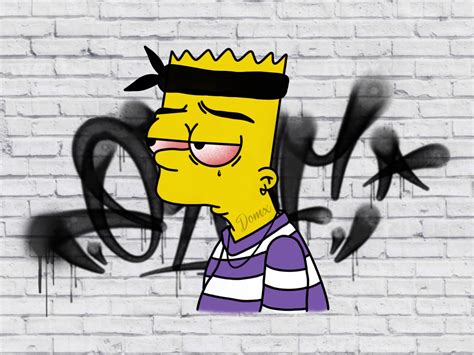 Detail Bart Simpson Graffiti Koleksi Nomer 41