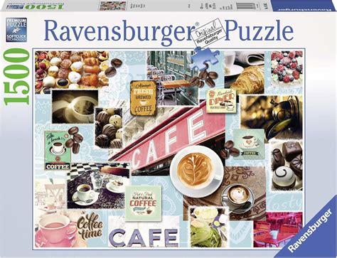 Ravensburger Puzzle Collage Caff Breakfast Brunch Puzzle