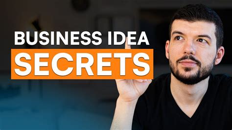 The Secret To Billion Dollar Business Ideas Youtube