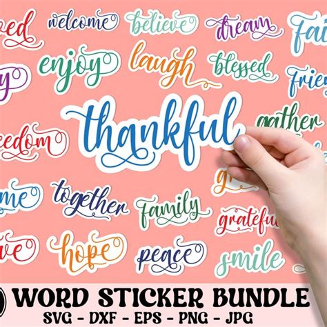 Word Wall Stickers - Etsy