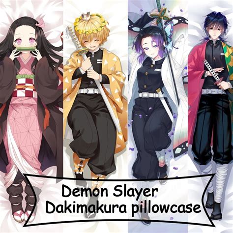 Jual Dakimakura Guling Pillowcase Anime Demon Slayer Kamado Nezuko