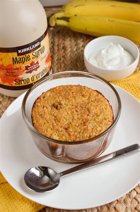 Banana Baked Oatmeal | Slimming Eats - Weight Watchers and Slimming World Recipes