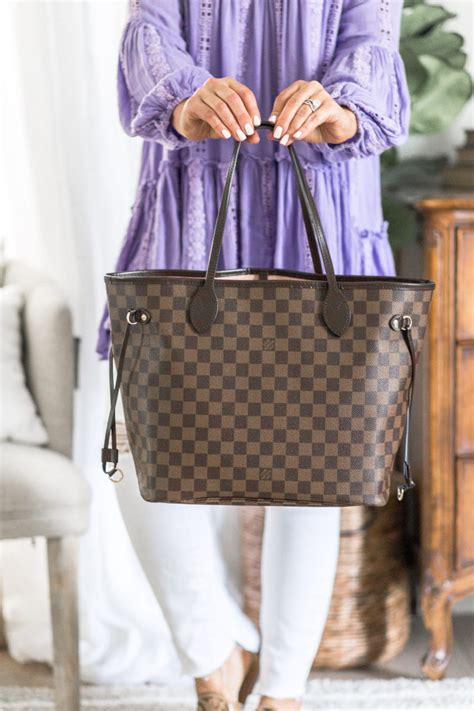 Louis Vuitton Neverfull Review Why We Love Designer Consignment The Double Take Girls