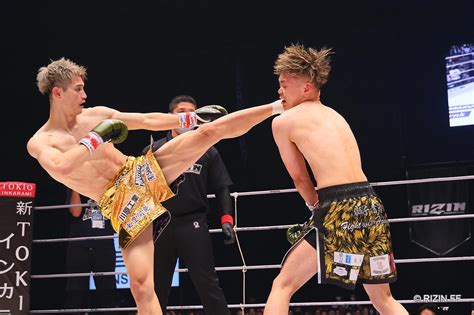 【試合結果】湘南美容クリニック Presents Rizin39 第2試合／栗秋祥梧 Vs 翔 Rizin Fighting