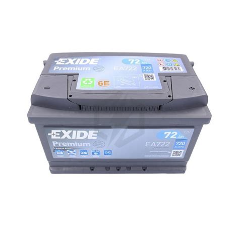 Batterie Exide Premium Ea V Ah A Lb D