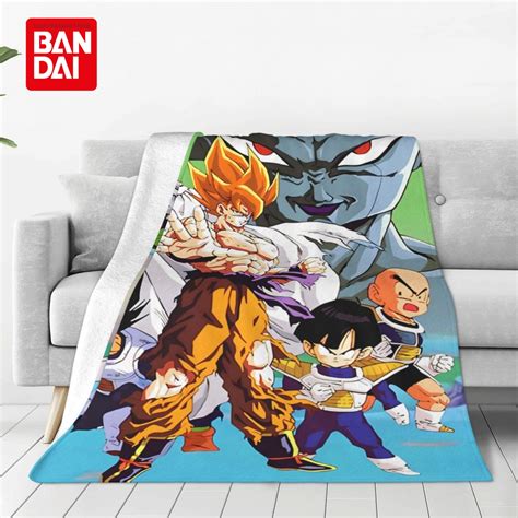 Goku Anime Dragonball Z Throw Blankets On Bed Sofa Air Condition