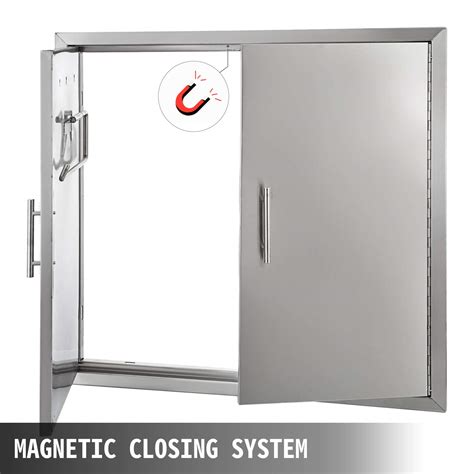 Mophorn 31 Inch Bbq Access Door 304 Stainless Steel Bbq Island 31w X 31h Inchs Double Door With