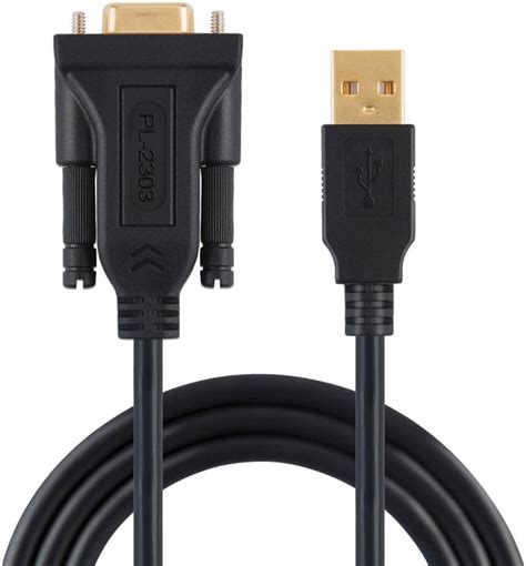 Cablecreation Adaptador Usb A Rs Con Chip Pl De Pies Usb